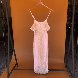 Vintage Pink Sequin Dress